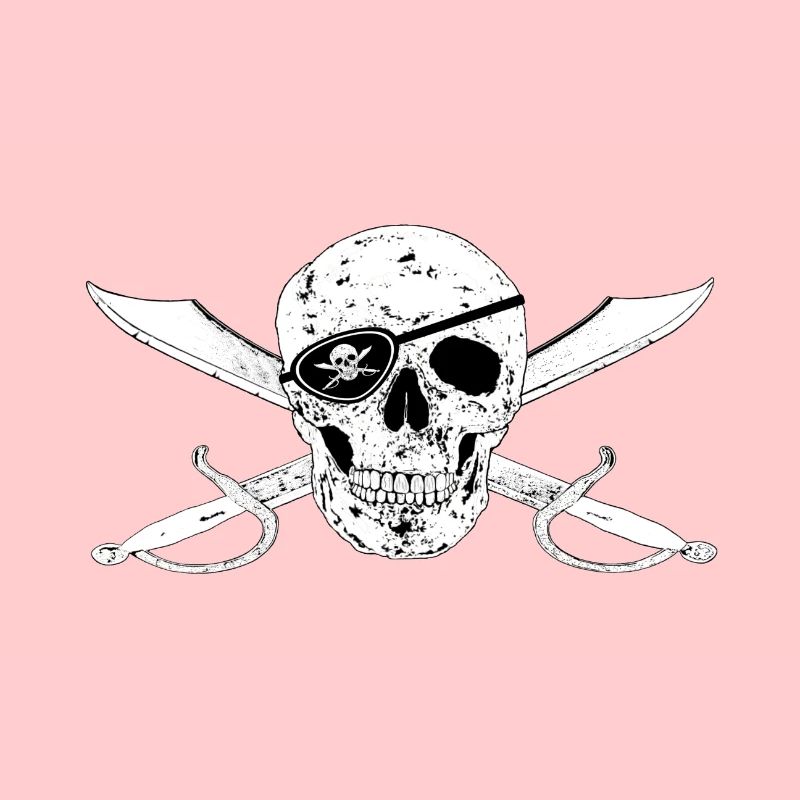 Drapeau Pirate Jolly Roger m Eye Patch