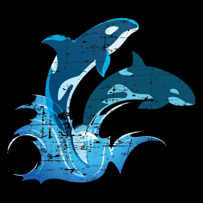 Wal Meeresbewohner Schwertwal Orca