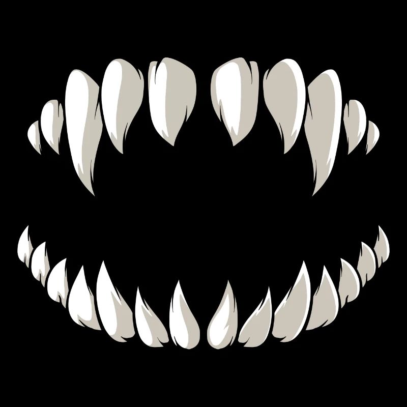 Drôle de dents de vampire Dracula