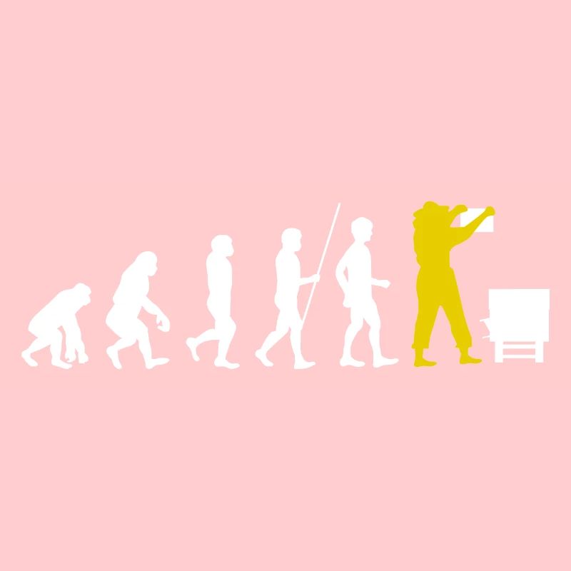 Imkerei Evolution Imker Bienen Geschenk