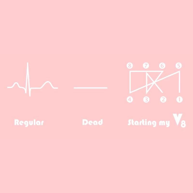 V8 engine Crossplain Heartbeat design