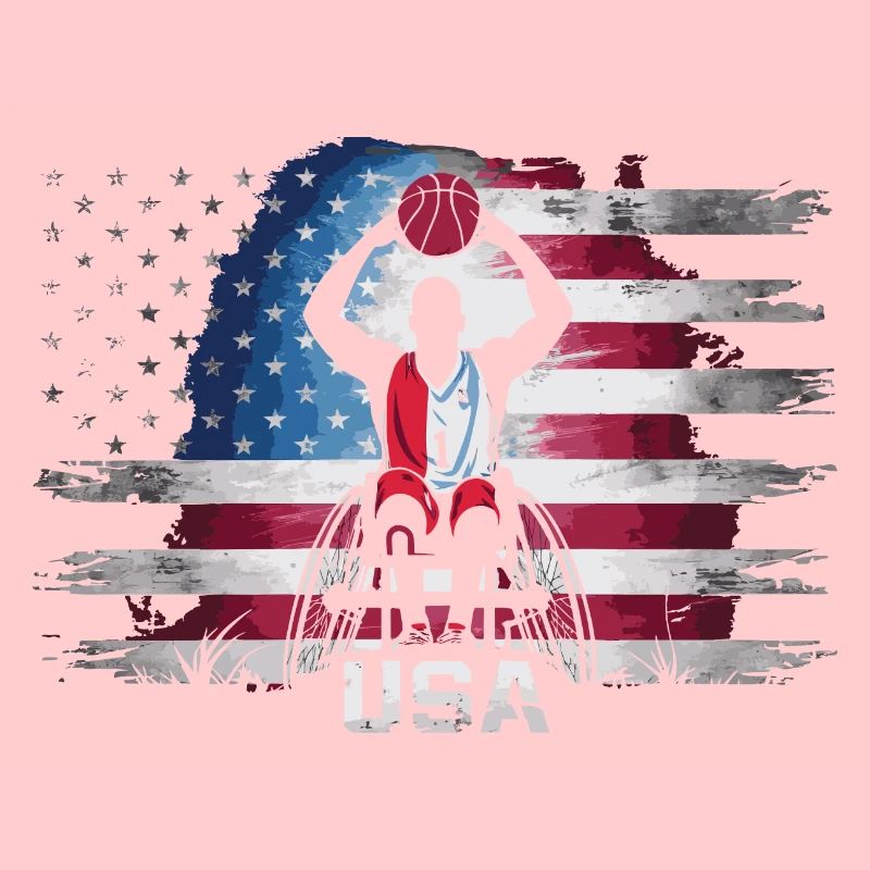 Rollstuhl Basketball Geschenk