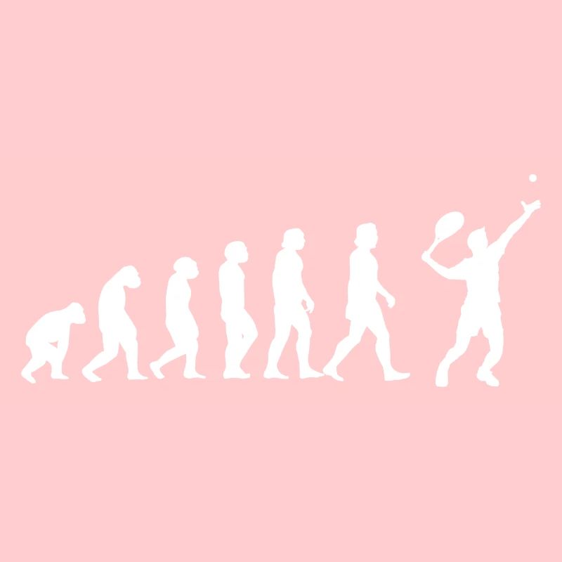 Tennis Evolution Tennisspieler Lustig