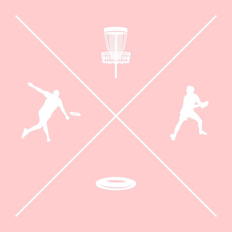 Disc Golf Player Minimalist Disc Golf