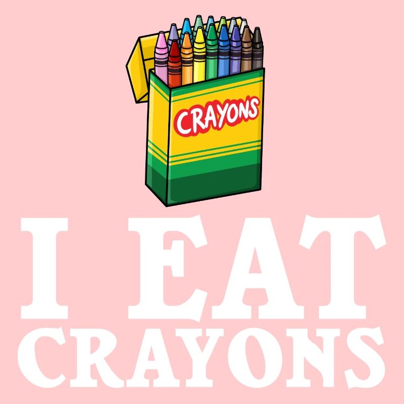 Crayon Box Colored Pencil Wax Case Wax Crayon