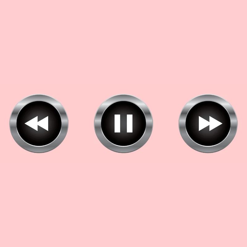 Audio control buttons