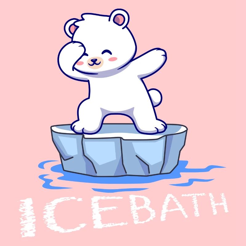 eisbader winterbader winter eisberg arctic polar bear