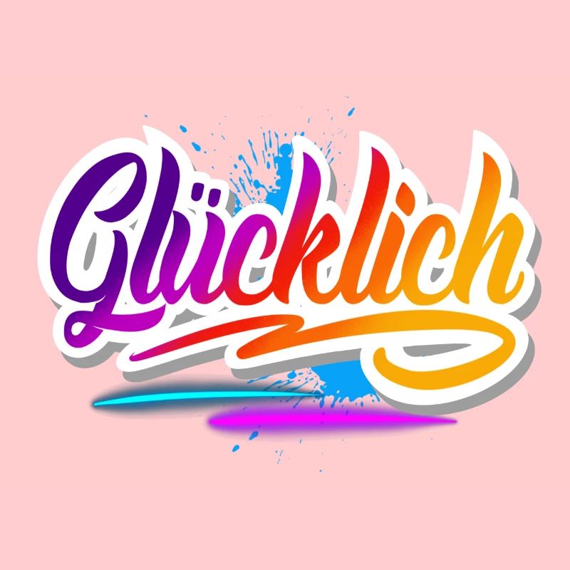Glücklich