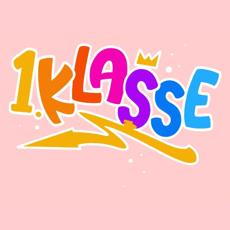 Einschulung 1 Klasse Graffiti