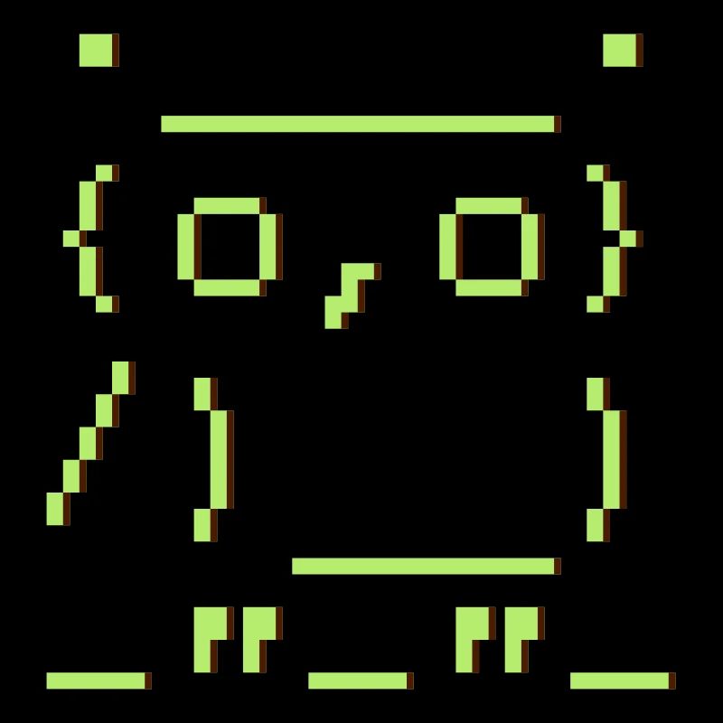 ASCII-art: owl - Eule