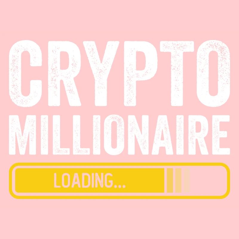 Crypto Millionaire Loading Funny Bitcoin Ethereum