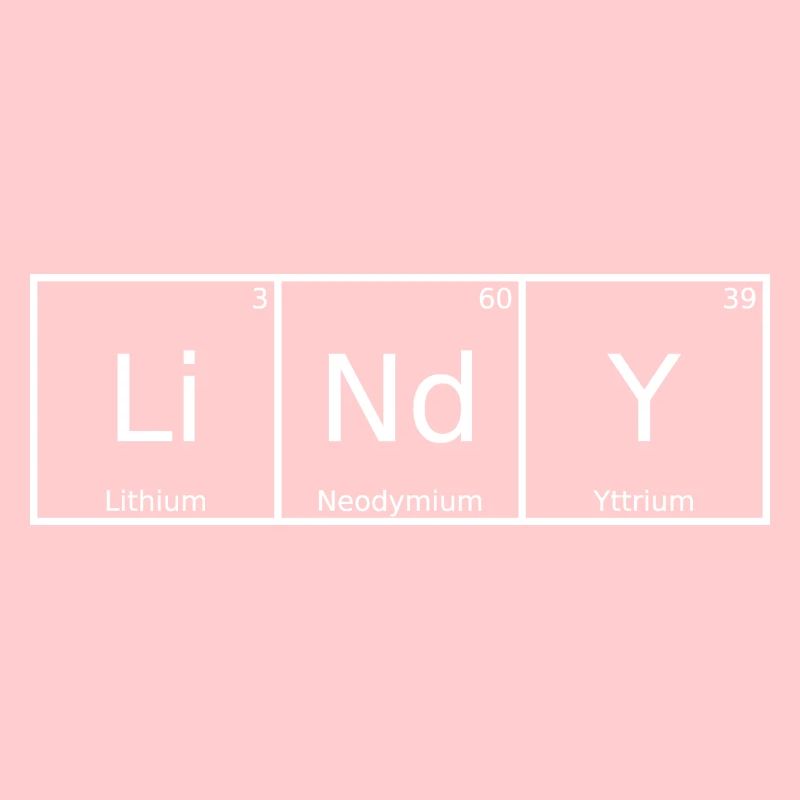 Lindy Nom Prénom Chimie Tableau périodique Éléments