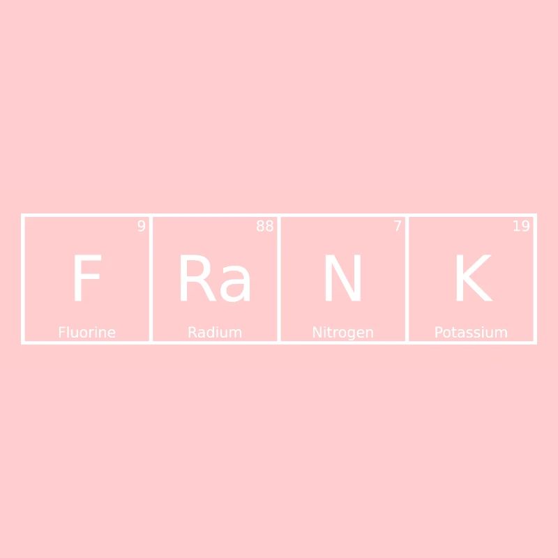 Frank Name Vorname Chemie Periodensystem Elemente