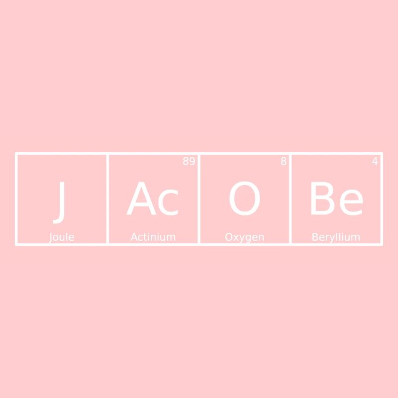 Jacobe Name First Name Chemistry Periodic Table Elements