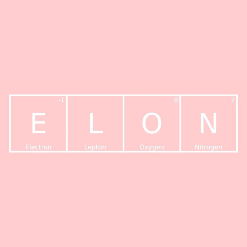 Elon Name First Name Chemistry Periodic Table Elements