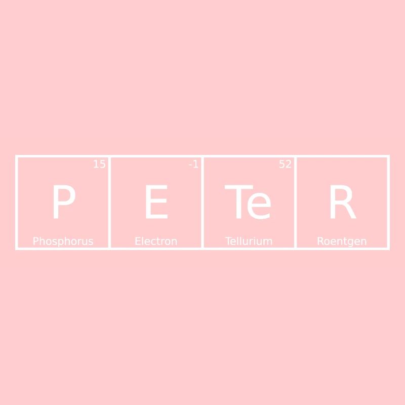 Peter Nom Prénom Chimie Tableau périodique Éléments