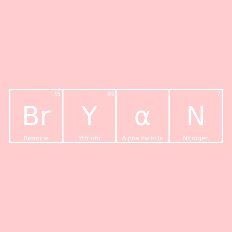 Bryan Surname First Name Chemistry Periodic Table Elements