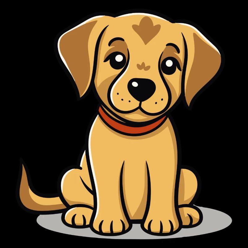 Conception de chien mignon pour les propriétaires de chiens