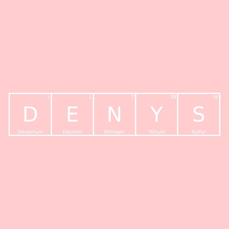 Denys Name First Name Chemistry Periodic Table Elements