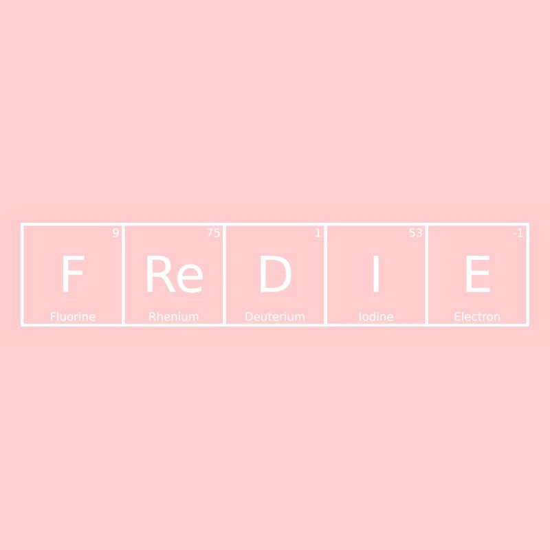 Fredie Name First Name Chemistry Periodic Table Elements
