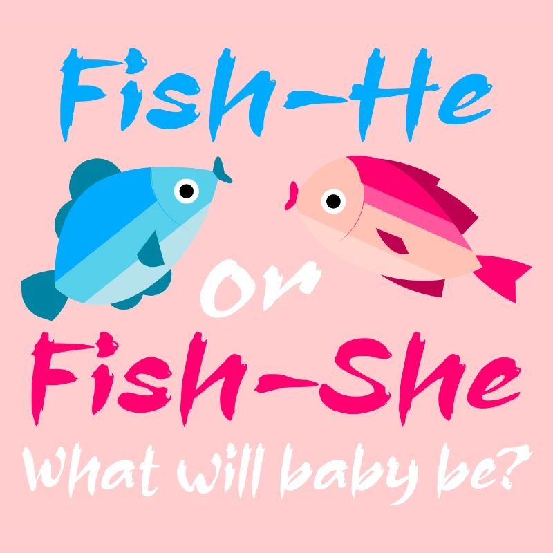 Fish-He oder Fish-She Geschlecht verraten Angeln Geschlecht