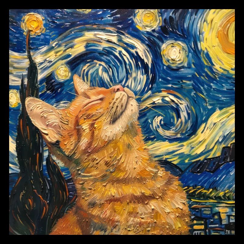 Chat, Motif De Chat