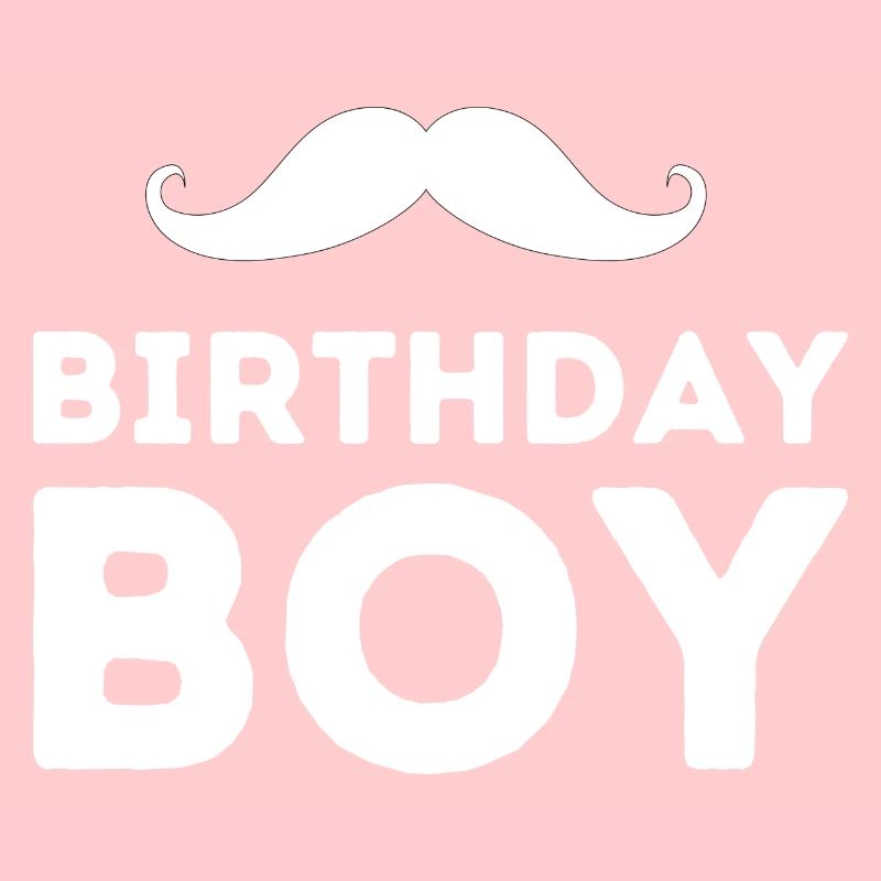 Birthday Boy Junge Bart Geschenk