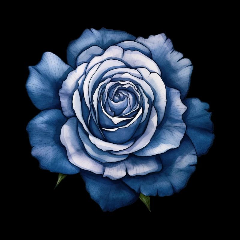 Blumen Rose Blau Muttertag Valentinstag