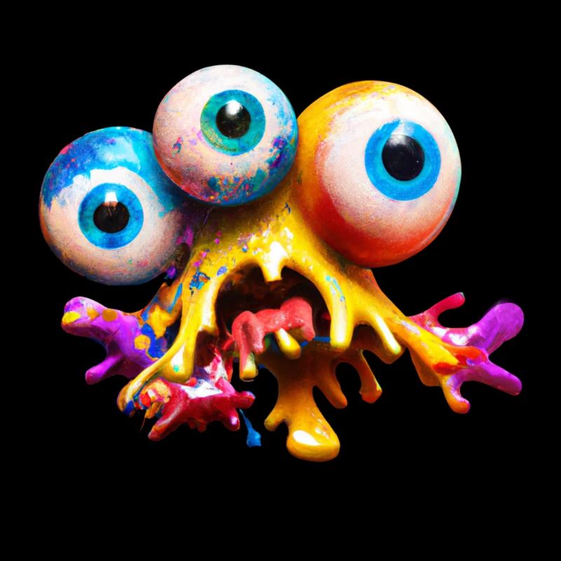 Monstre extraterrestre mignon