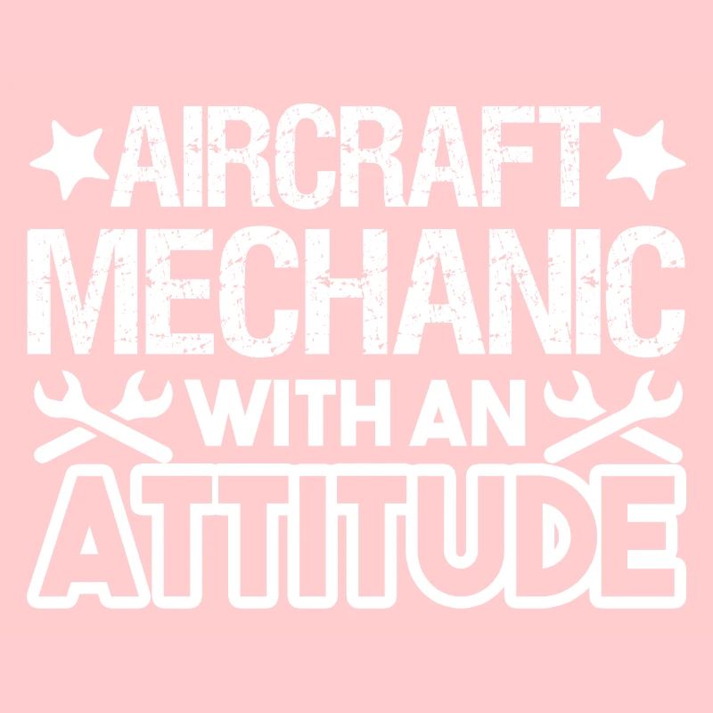 Flugzeugmechaniker mit einer Einstellung