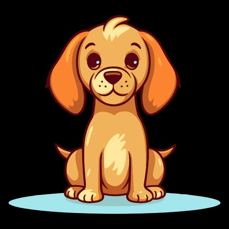 Conception de chien mignon pour les propriétaires de chiens