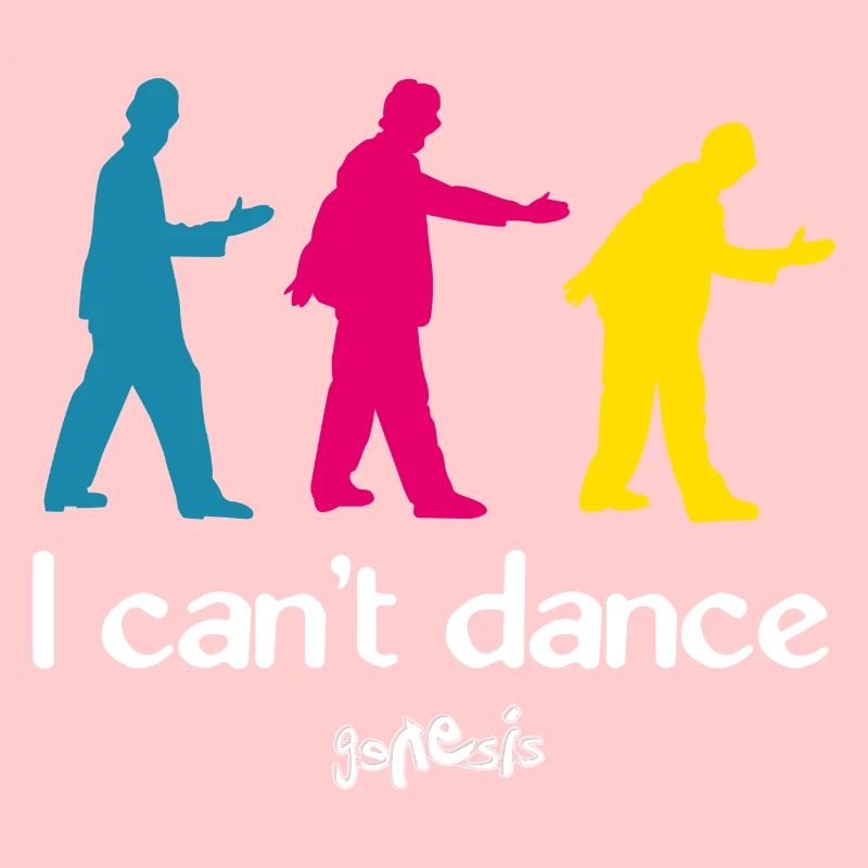 Genesis I Can't Dance Single Logo