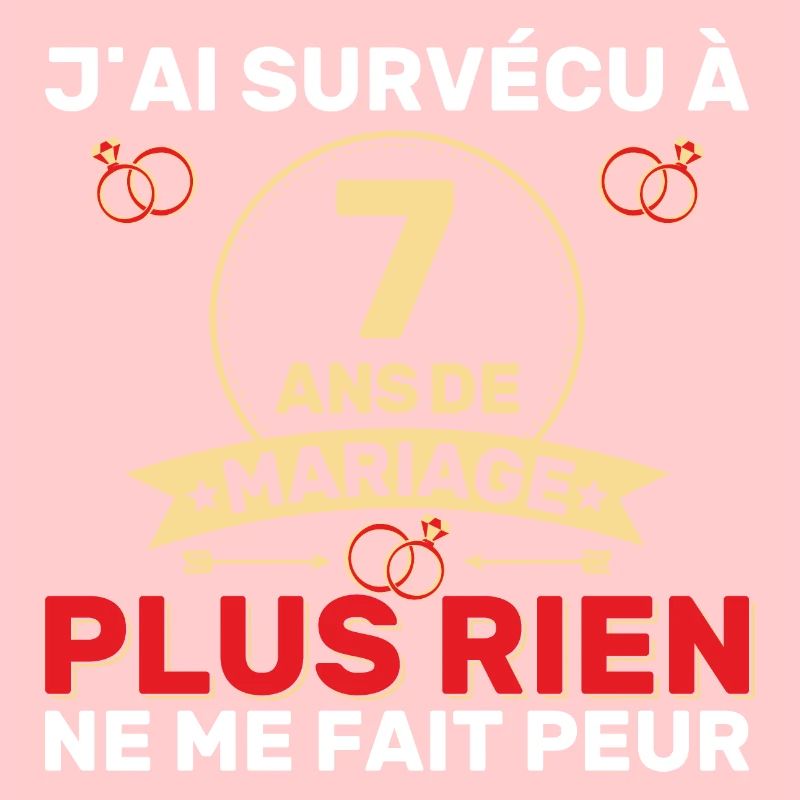 7 Ans De Mariage Noces De Coton Cadeau Mari 7eme