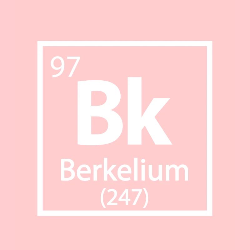 Tableau périodique des éléments berkélium
