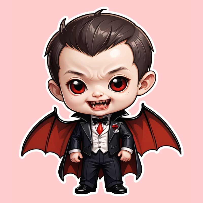 Halloween - Cute Vampire Boy