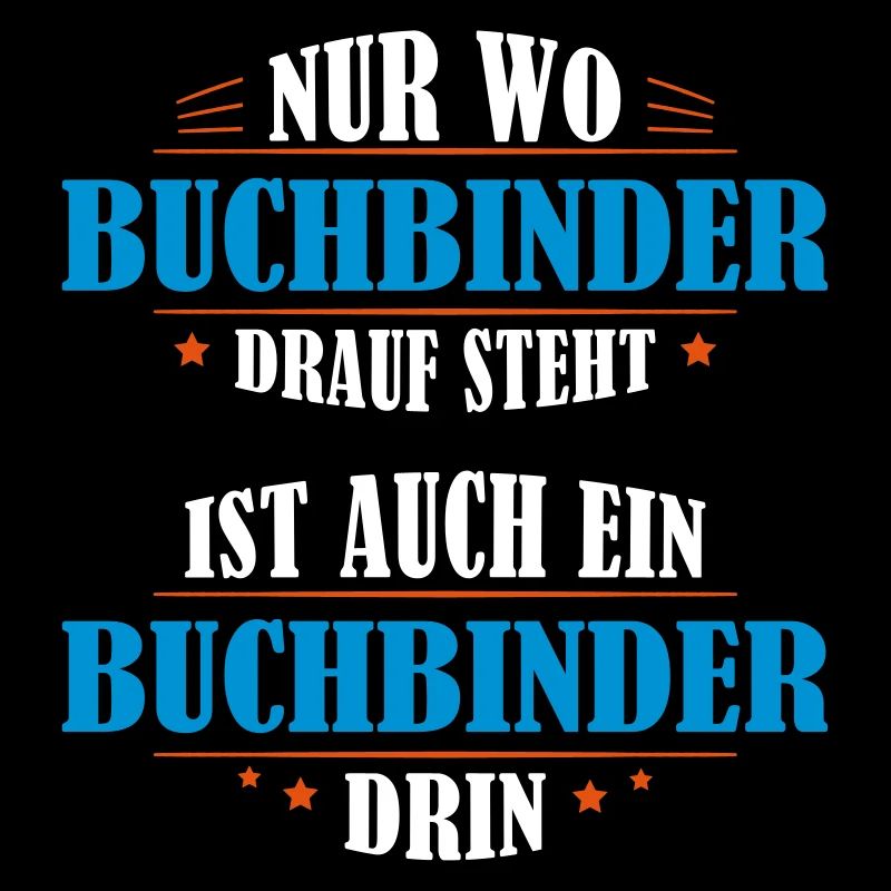 Buchbinder Beruf Geschenk