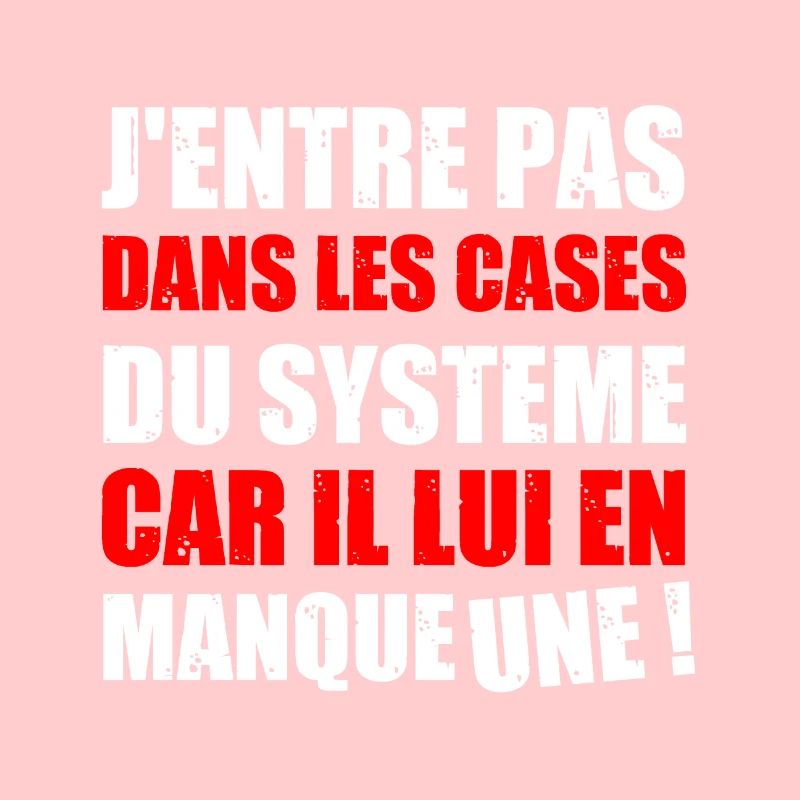 J'ENTRE PAS DANS LES CASES DU SYSTÈME CAR IL LUI