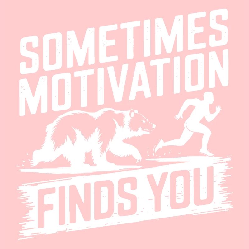 Parfois, la motivation vous trouve ! Jogging de course