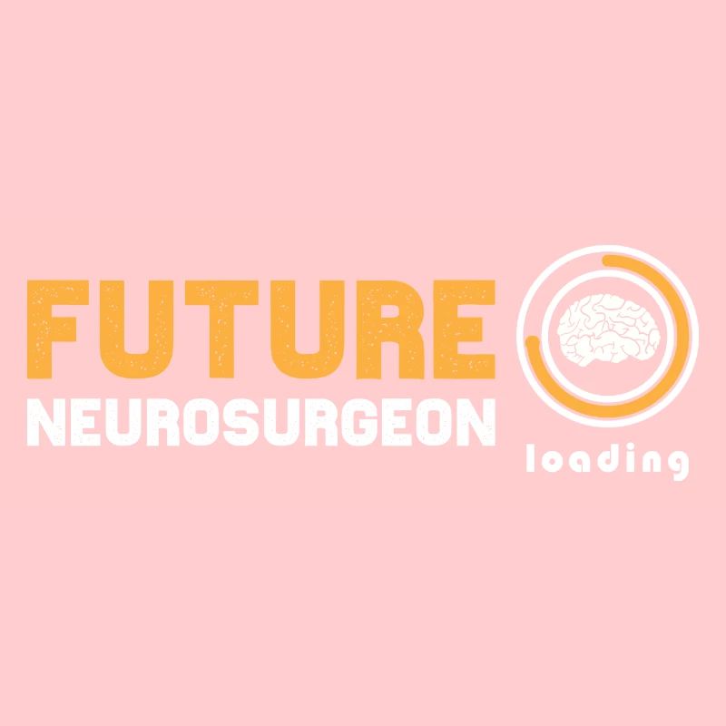 Future Neurosurgeon Loading Brain Neurologist
