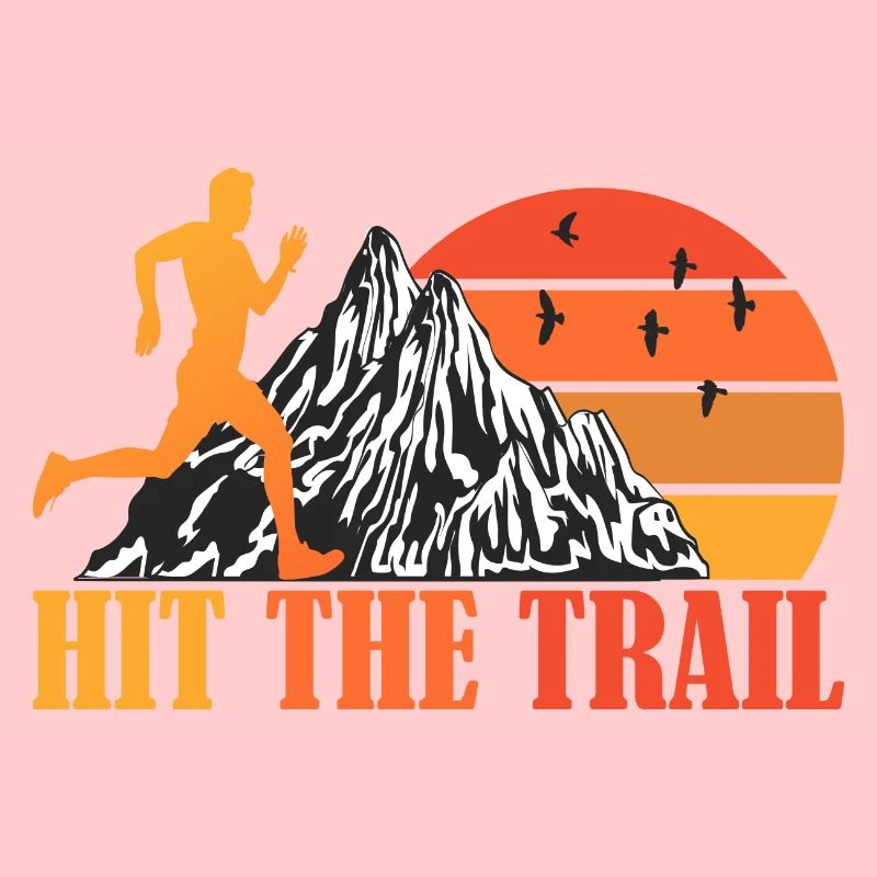 Hit The Trail -Trail Runner Running