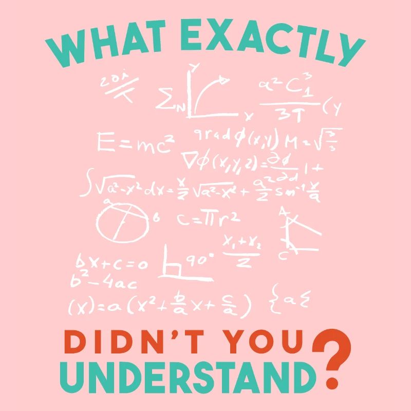 Physics Math Formula Joke