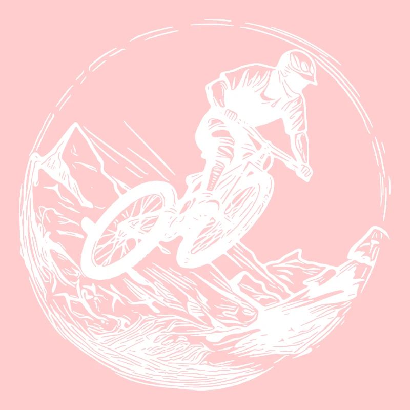 Saut VTT avec vélo