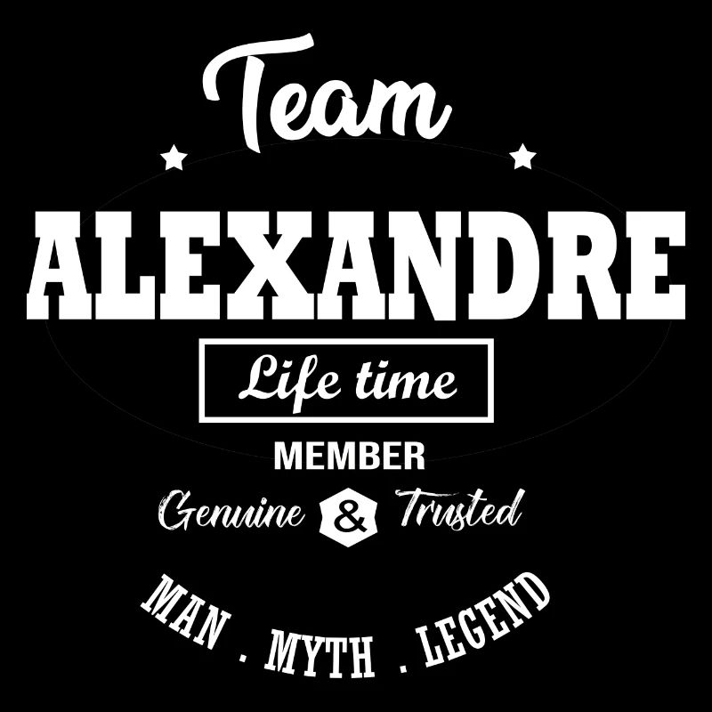 Personalisiertes ALEXANDRE TEAM Geschenk