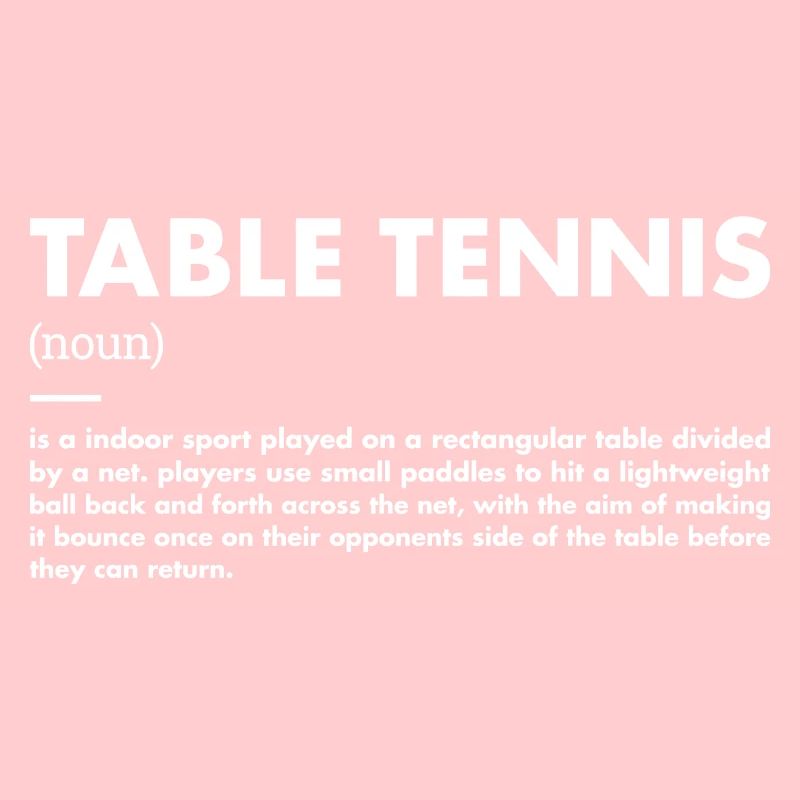 Sport Définition Tennis de Table
