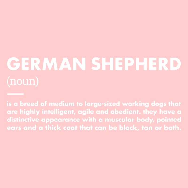 German Shepherd Definition