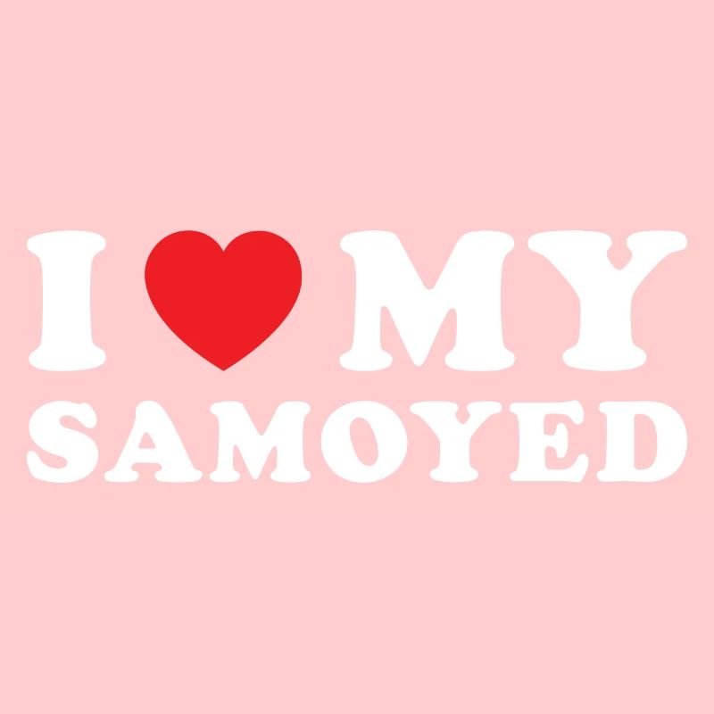 J’aime mon Samoyède