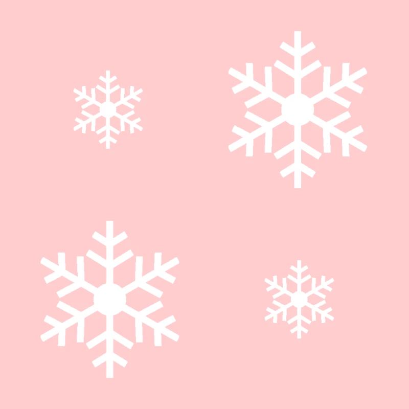 White snowflake / white snowflake