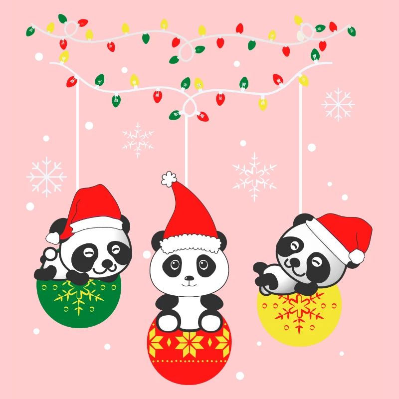 Panda Noël