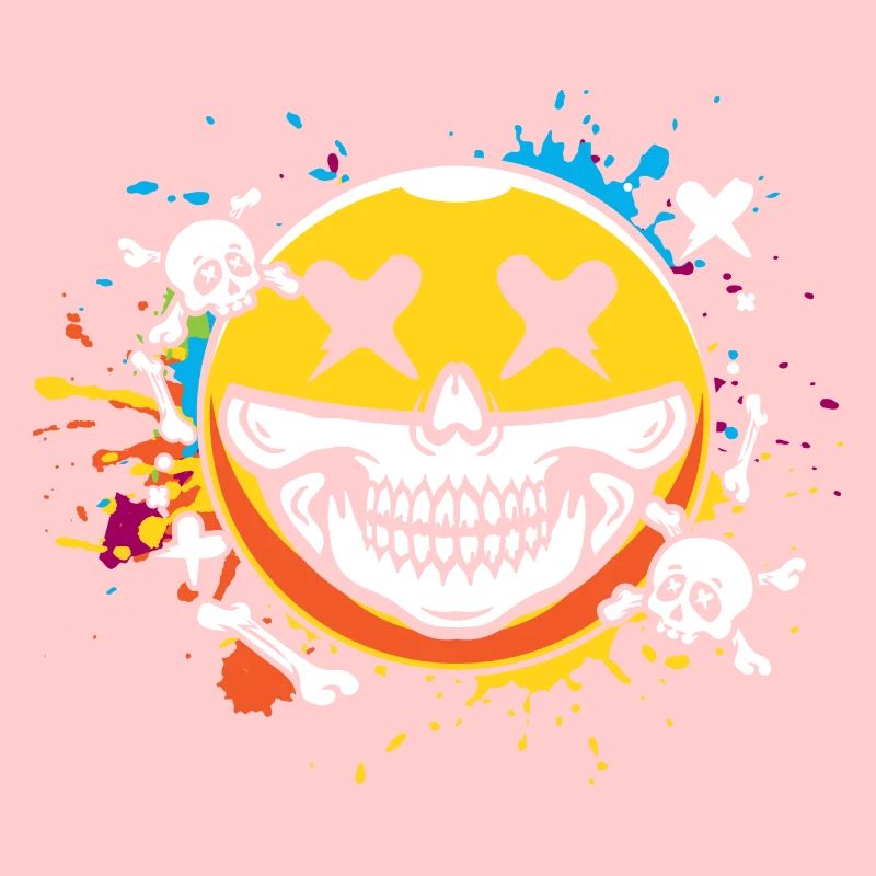 Smiley skull