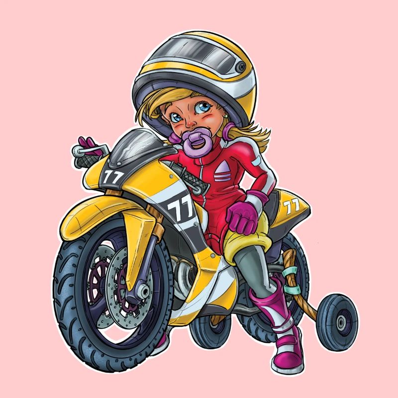 Kleiner Biker 1